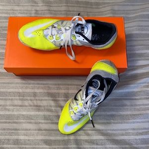Selling these Nike track spikes! Bought for $50, selling for $15! Size 8!
